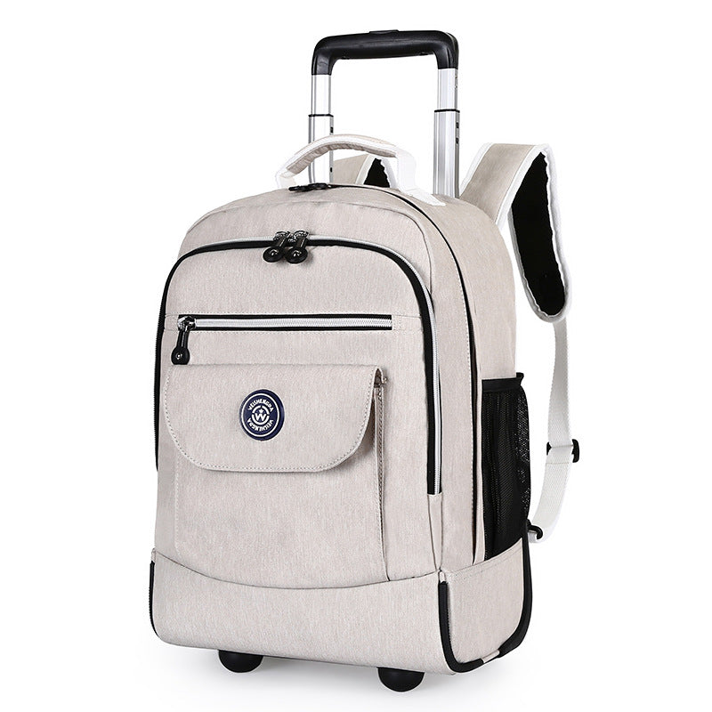 Ultra-light Back Pull Dual-purpose Trolley Backpack