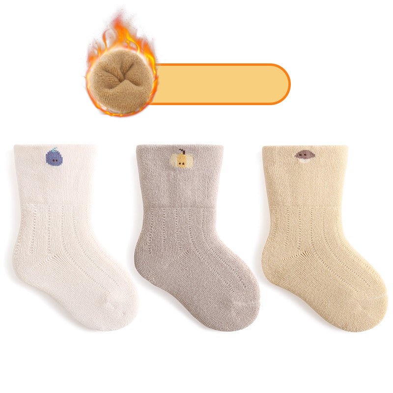 Keep Warm Newborn Baby Socks Pure Cotton