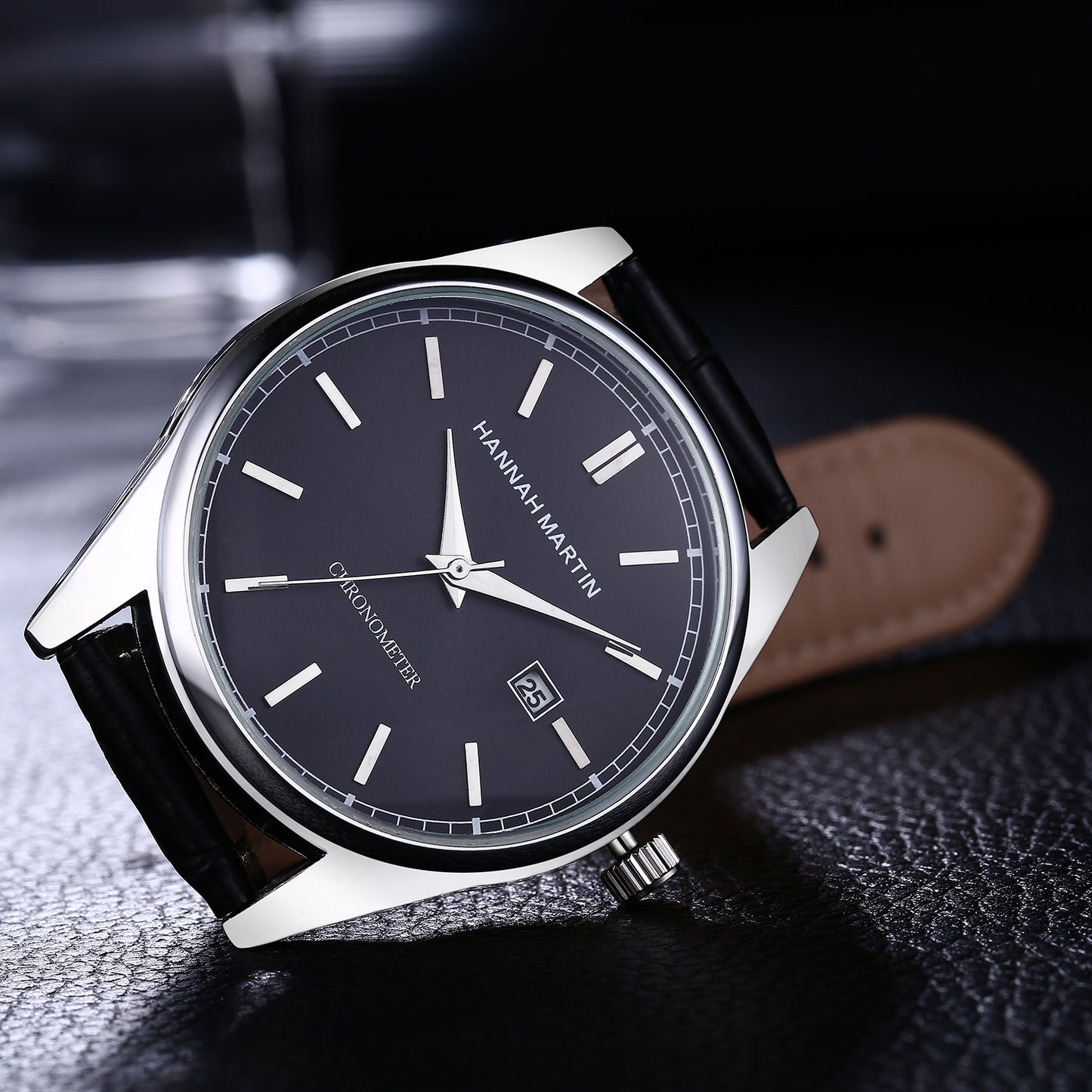 Men's Slub Strap Quartz Watch