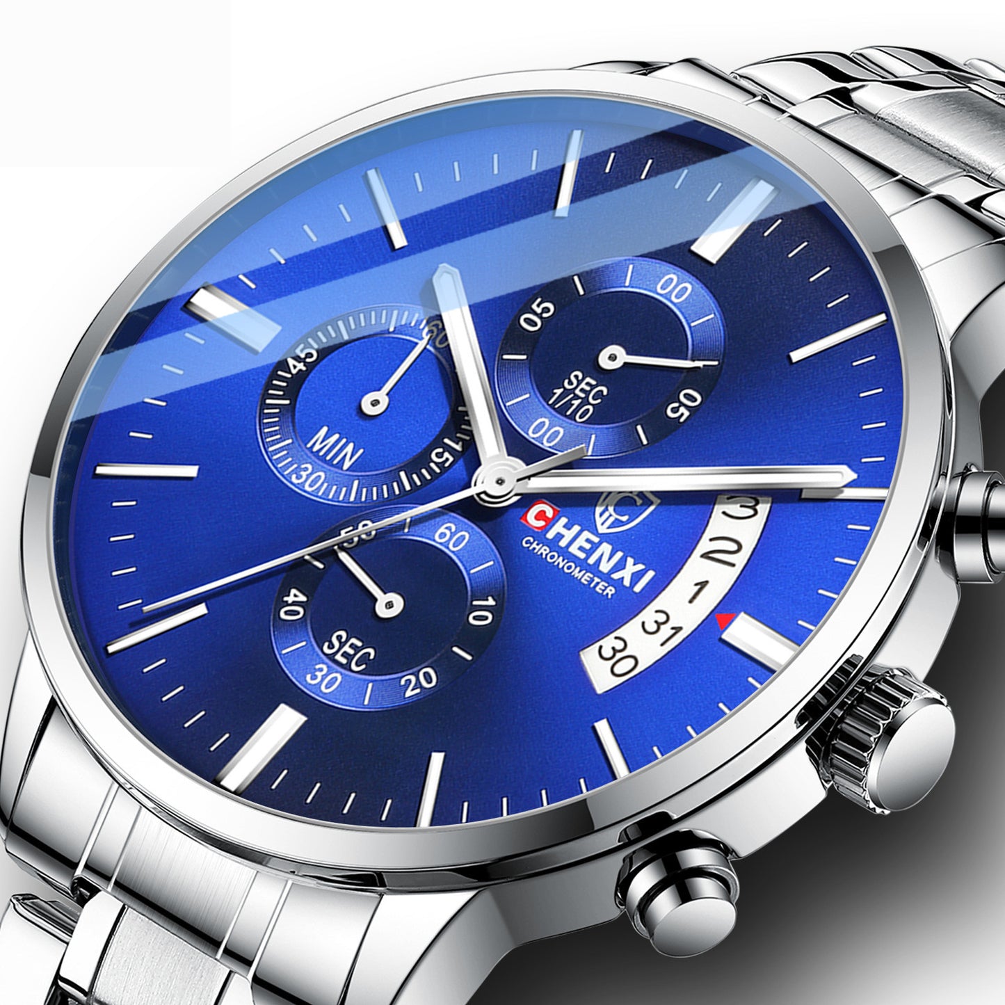 Waterproof Calendar Men's Multifunctional Sports Watch