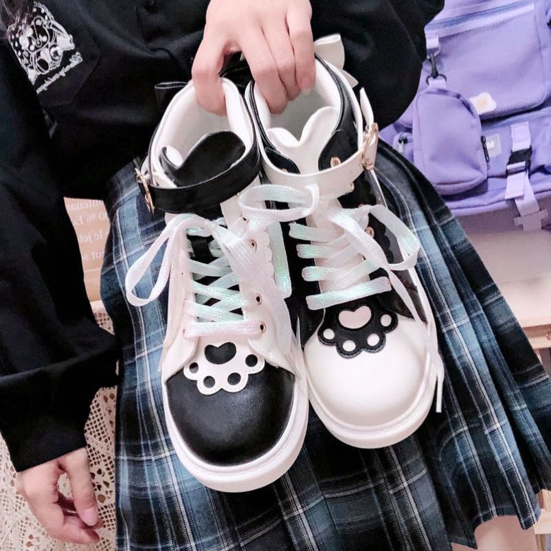 Shoes Niche Design Original Long-eared Rabbit Mandarin Duck Original Lolita Cute Girl Student Sports