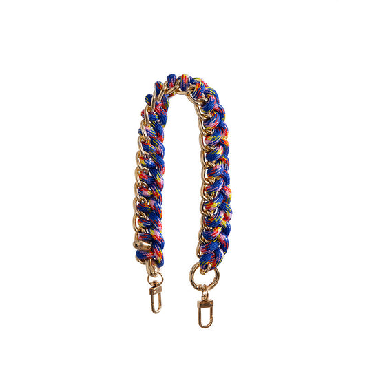 Women's Bag Woven Bag With 40cm Short With Buckle Can Be Mobile Phone Charm