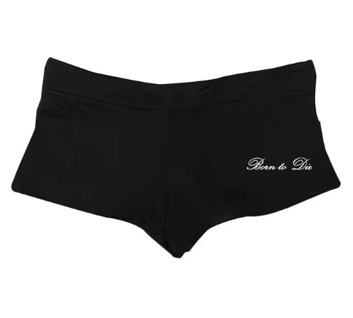 Casual Street Skinny Print Vintage Shorts