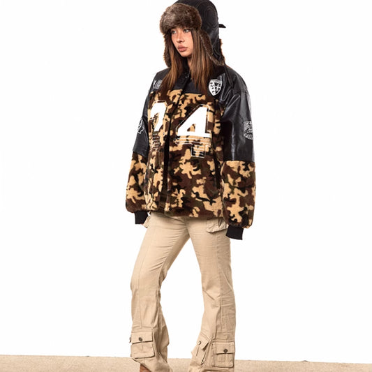 Thickened Camouflage No 24 Cotton-padded Jacket