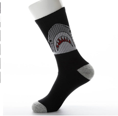 White autumn and winter tube tide socks European and American fashion personality female socks