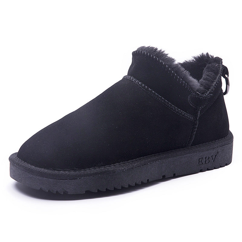 Snow Cotton Shoes Thick Non-slip Fashion Women's