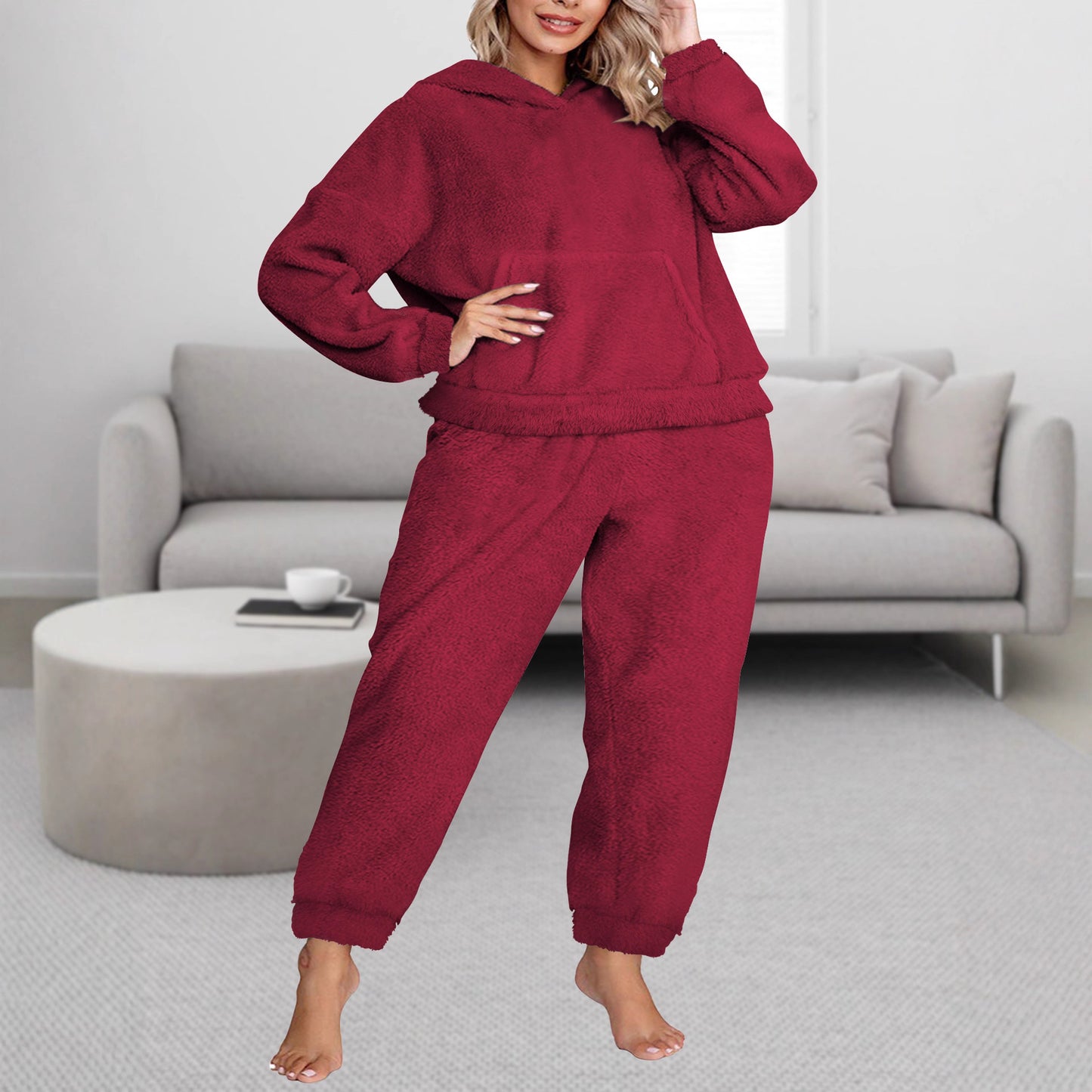 Women's Autumn And Winter Leisure Homewear Suit