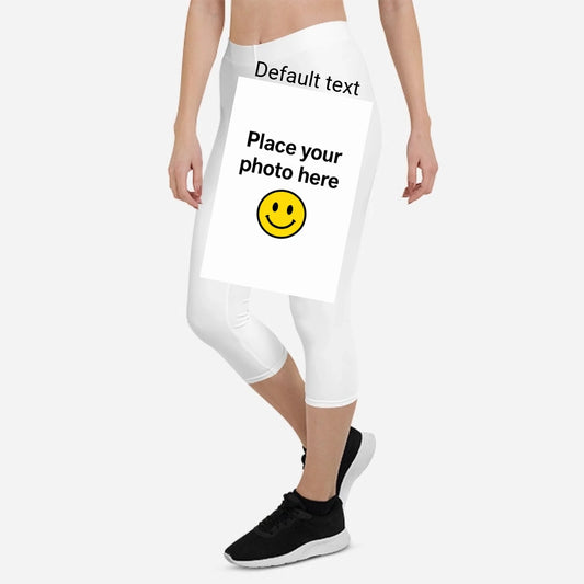 All-Over Print Capri Leggings