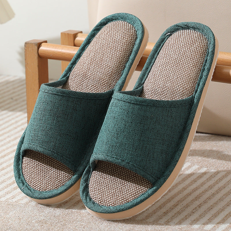 Women's Cotton And Linen Slippers