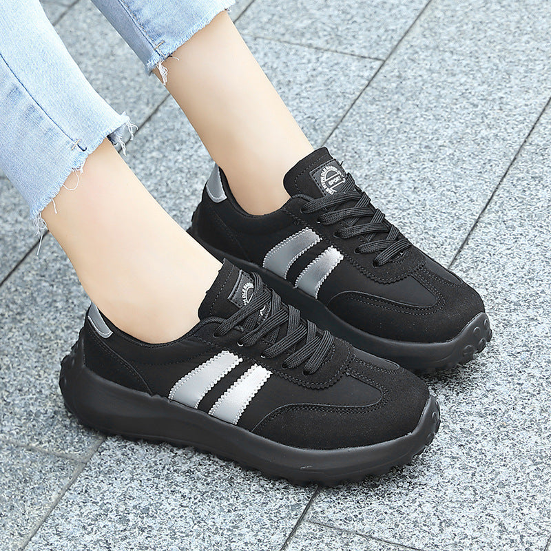 Women's Low-top All-matching And Lightweight Running Shoes Soft Bottom Comfortable Casual