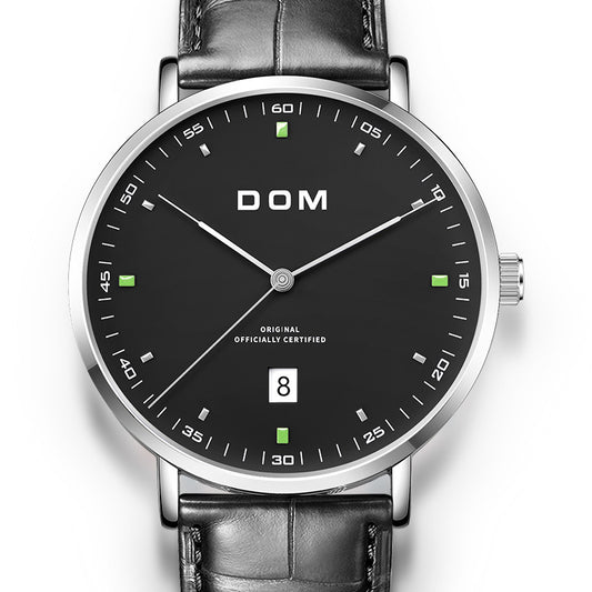 Simple fashion waterproof men's watch