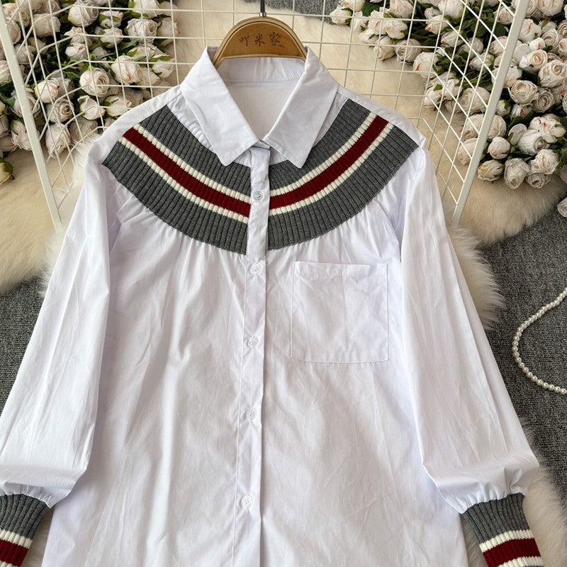 Loose And Lazy Style This Year's Popular All-matching Long Sleeve Top