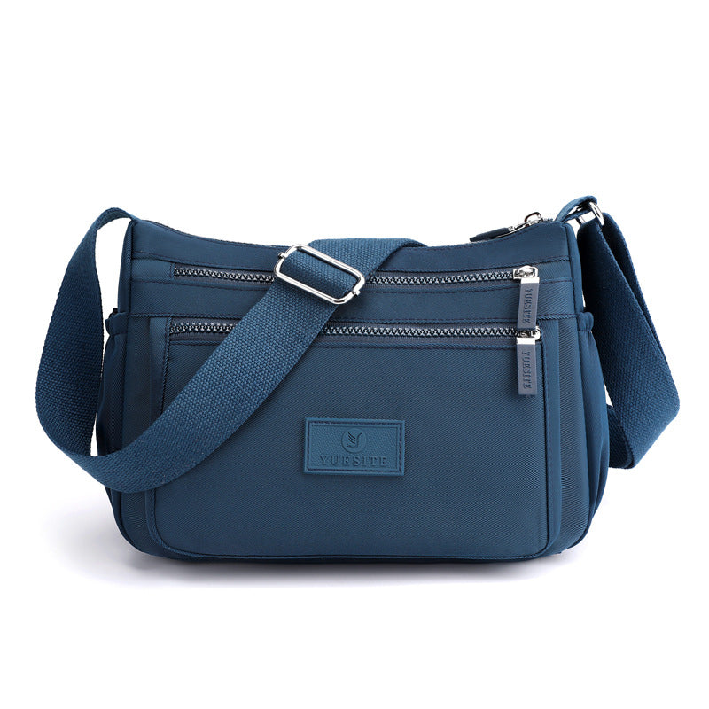 Casual And Lightweight Multi-compartment Waterproof All-match Messenger Bag