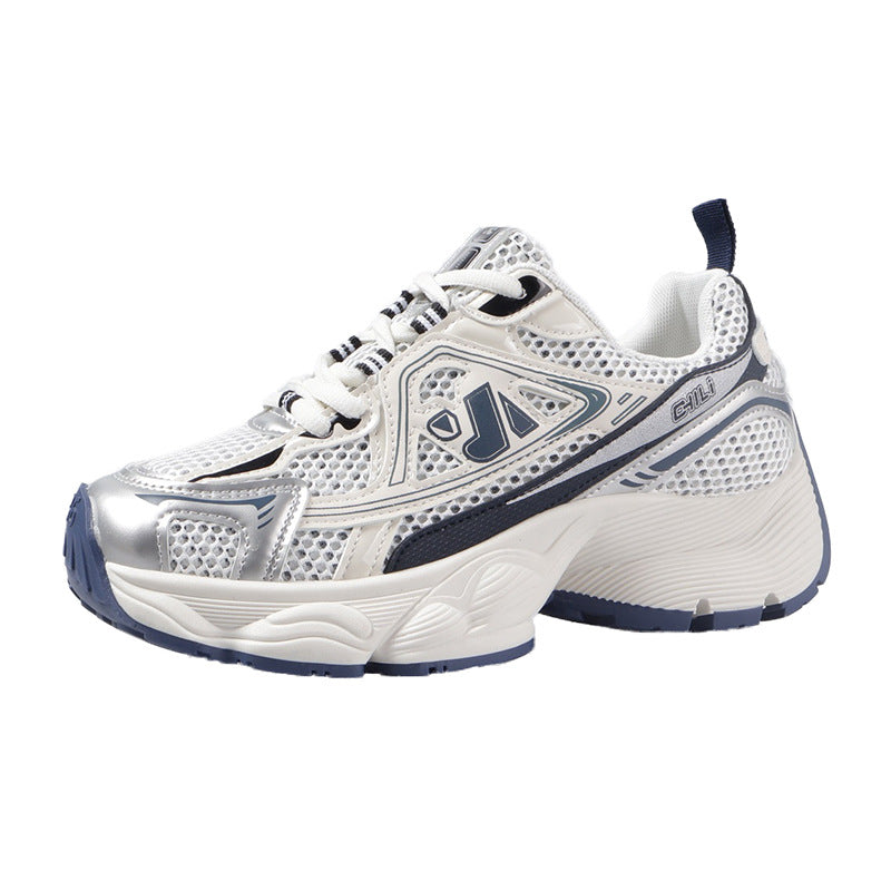 Women's Summer Mesh Casual Thin Platform Height Increasing Shoes