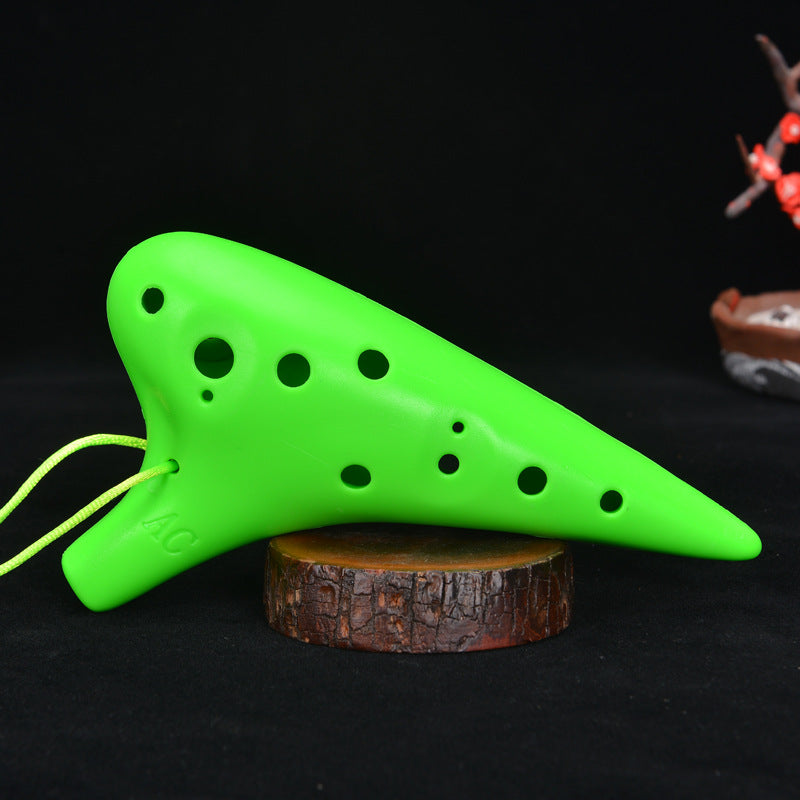 Twelve hole resin ocarina