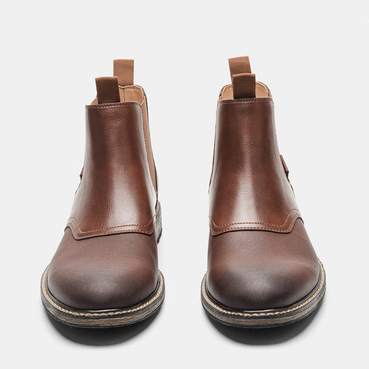 New Trendy Workwear Men's Short Boots