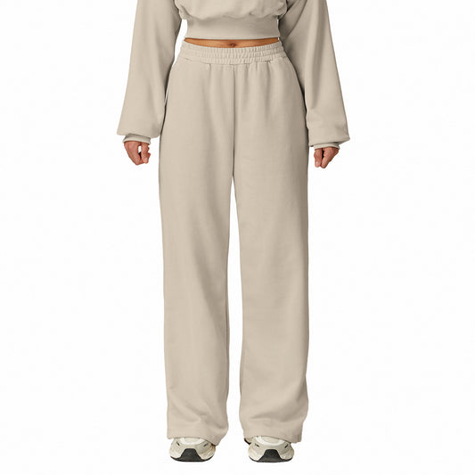 Outdoor Leisure Thin Exercise Straight Loose Trousers