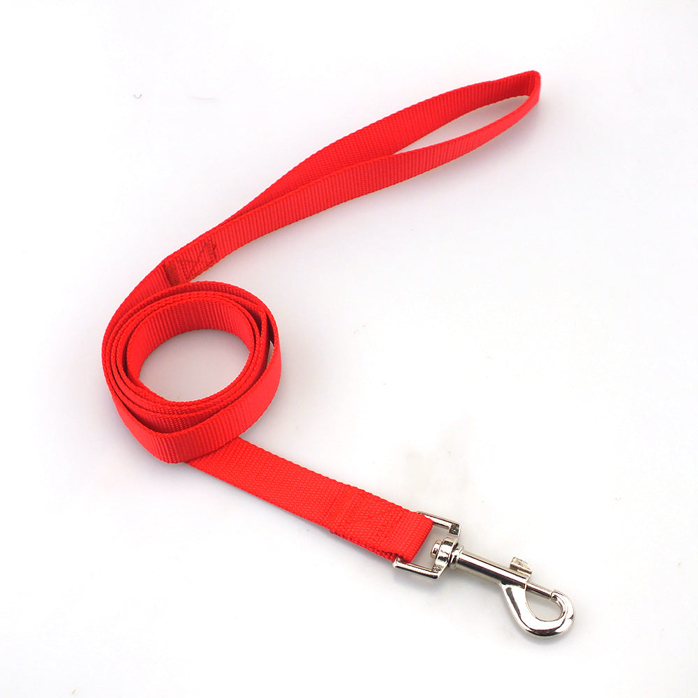 Solid Color Dog Hand Holding Rope Single Rope Nylon