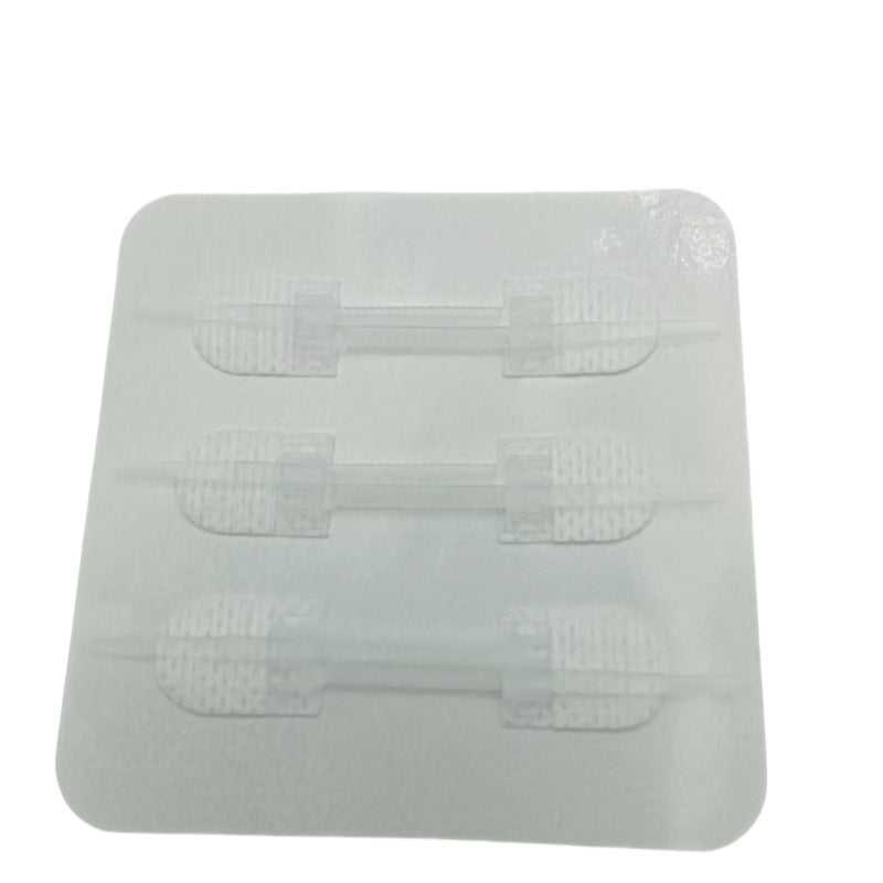 Non-woven Zipper Skin Stapler Wound Suture Patch Pull Self-adhesive Bandage