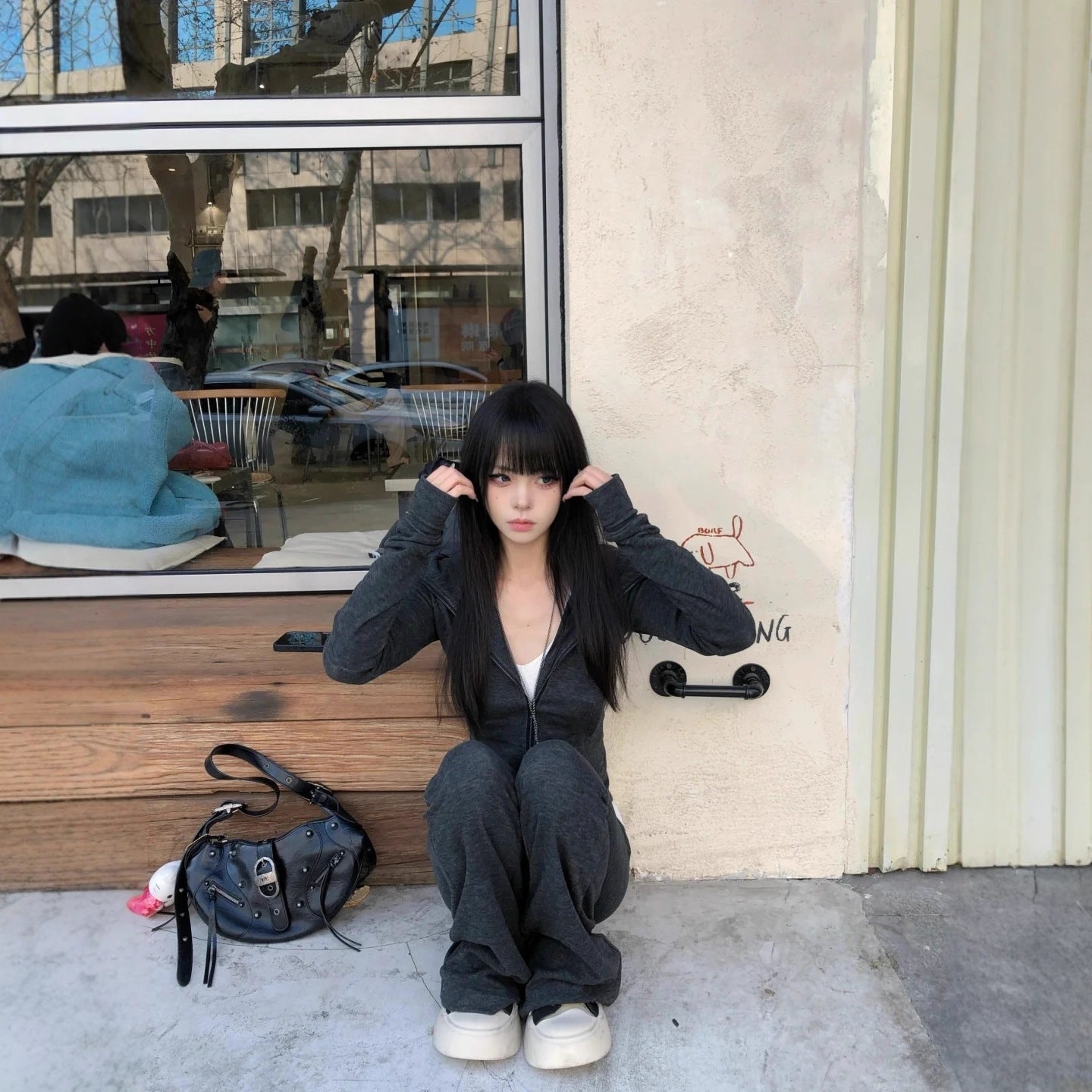 Korean Style New High Sense Small Lazy Slim Coat