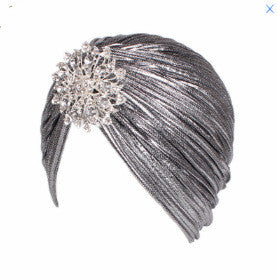 Noble Golden Pleated Indian Hat Tam-o'-shanter