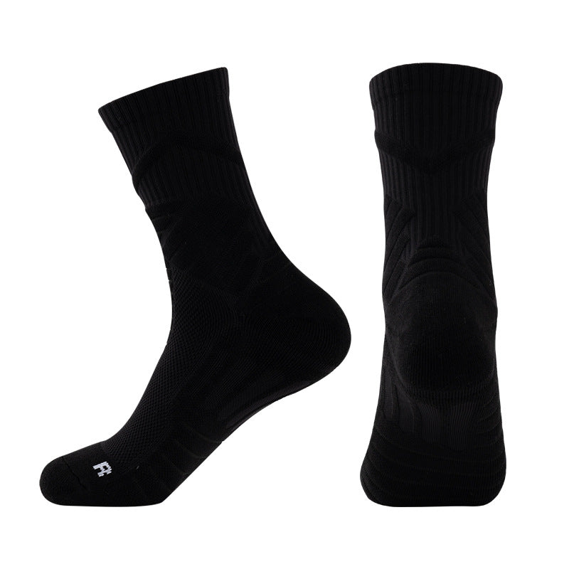Men's Thick Shock Absorption Anti-skid Sports Socks