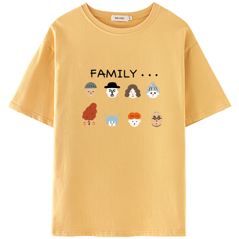 Women's Summer New Casual Cotton Printed T-shirt