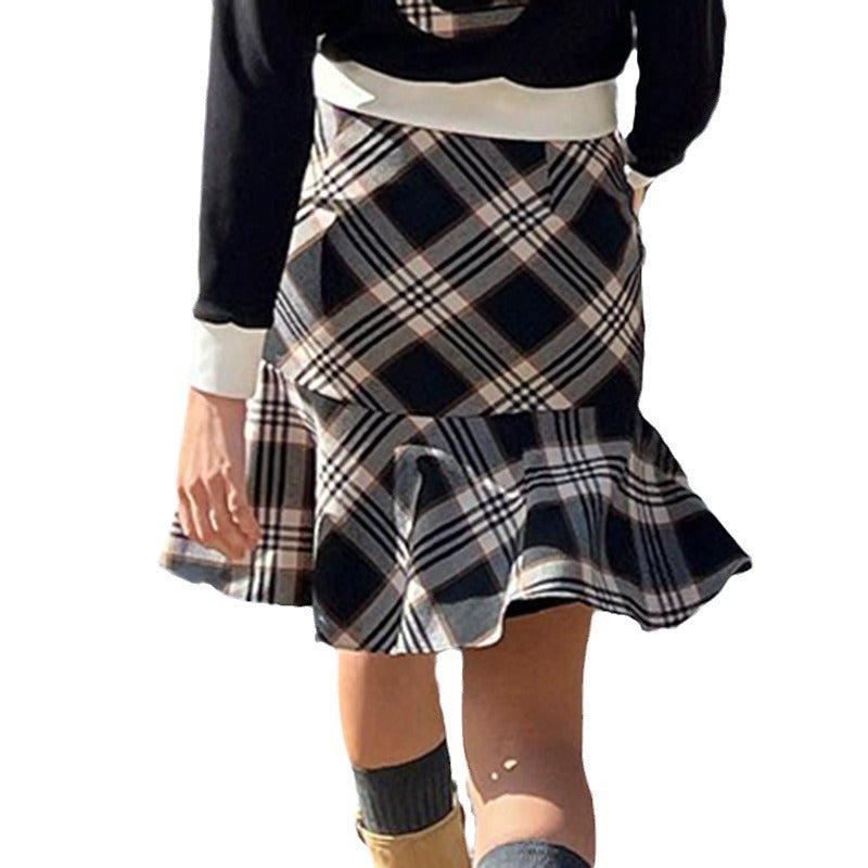 Hot Girl Slim Fit Slankende Nederdel