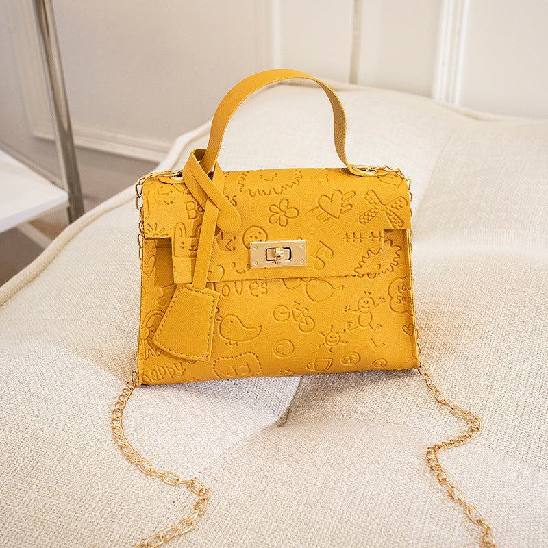 Women's Fashion Casual Solid Color Single Shoulder Crossbody Bag