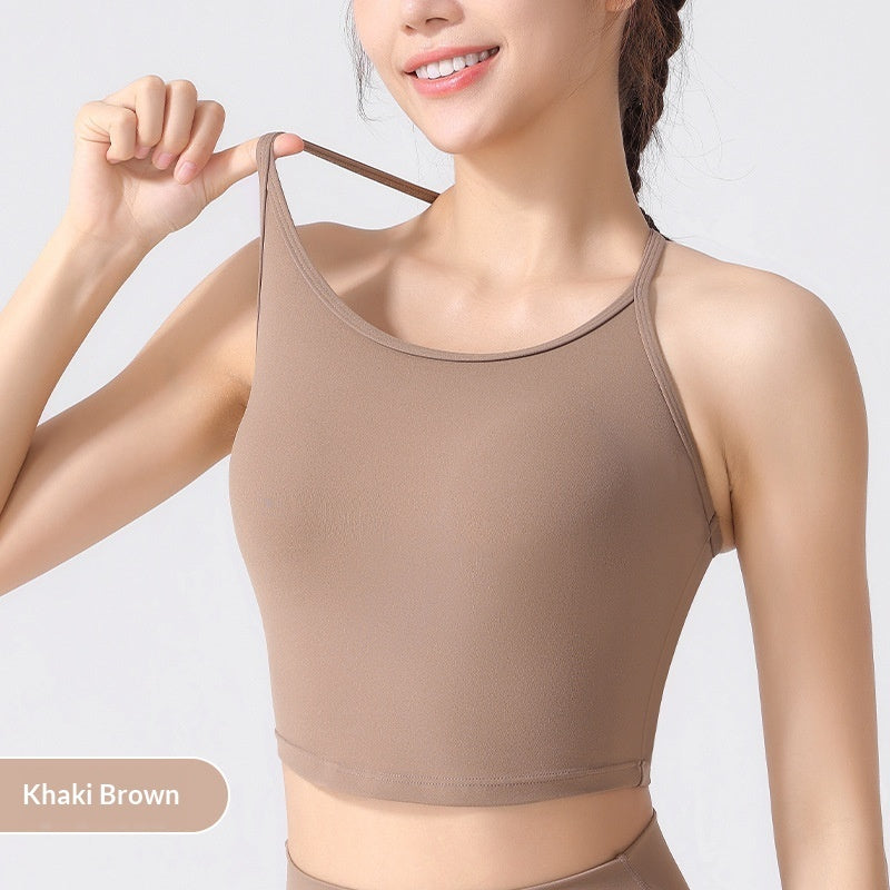Wireless Padded Medium-Impact Yoga Vest