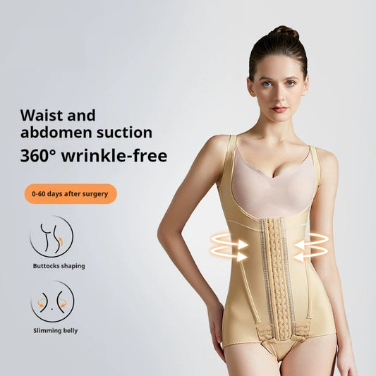 Strong Pressure Corset Female Jumpsuit