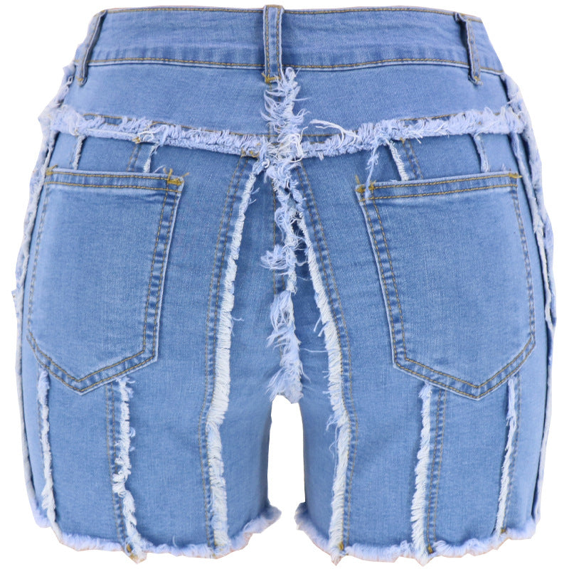 Højtaljede elegante slim-fit jeans til kvinder