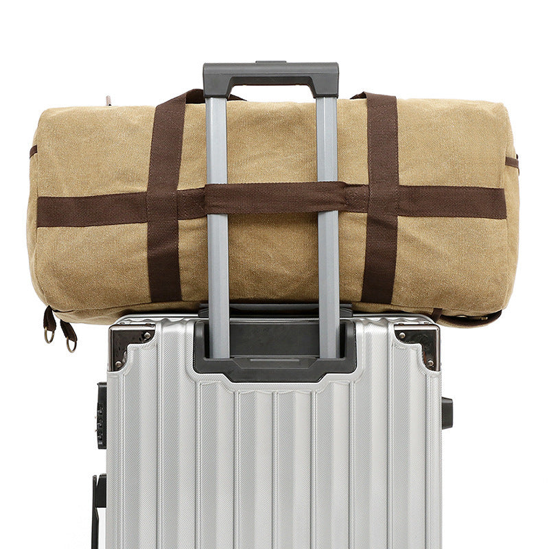 Canvas Luggage Bag Short-distance Outdoor Computer Backpack