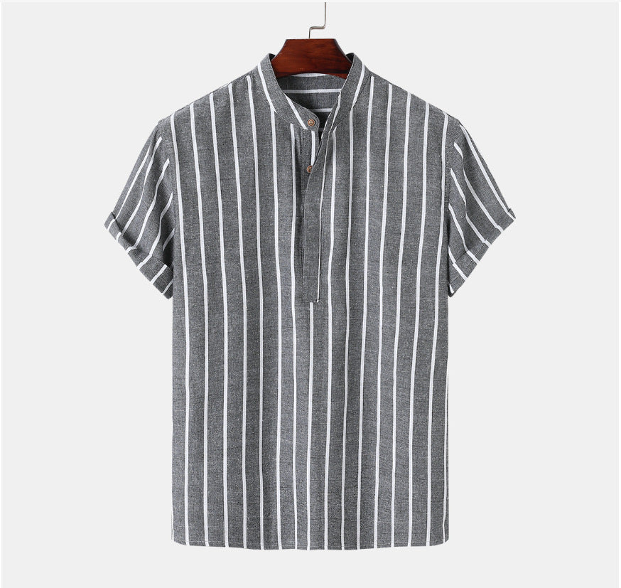 Men's Bamboo And Linen Shirt