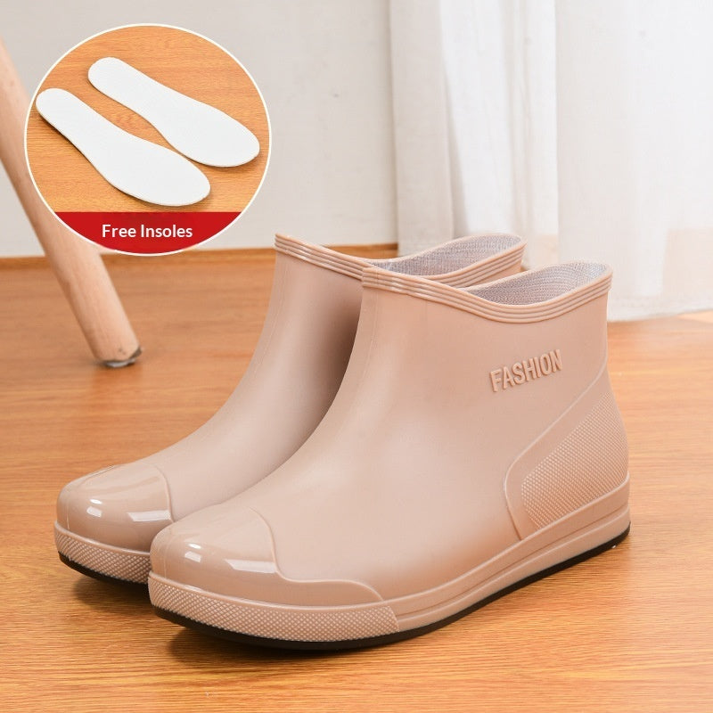 Low-cut Short Non-slip Waterproof Rain Boots