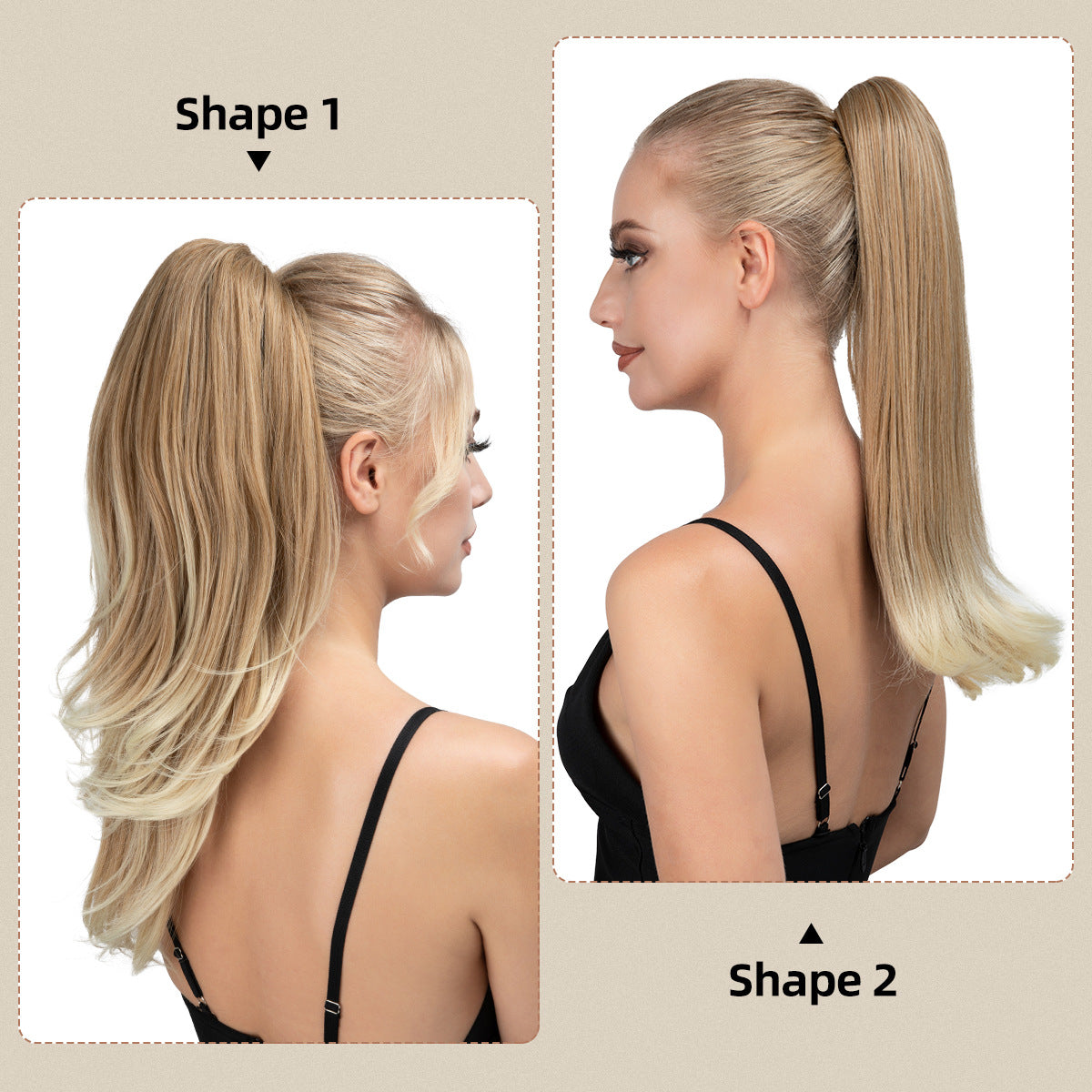 European And American Style Wig Women's Short Hair Ponytail