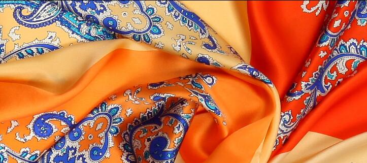 Fashion Simplicity Ladies Printed  Silk Scarf