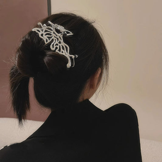 Butterfly Liquid Hair Jaw Clip