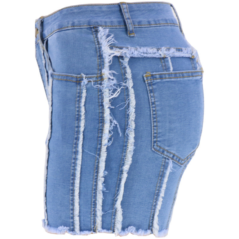 Højtaljede elegante slim-fit jeans til kvinder