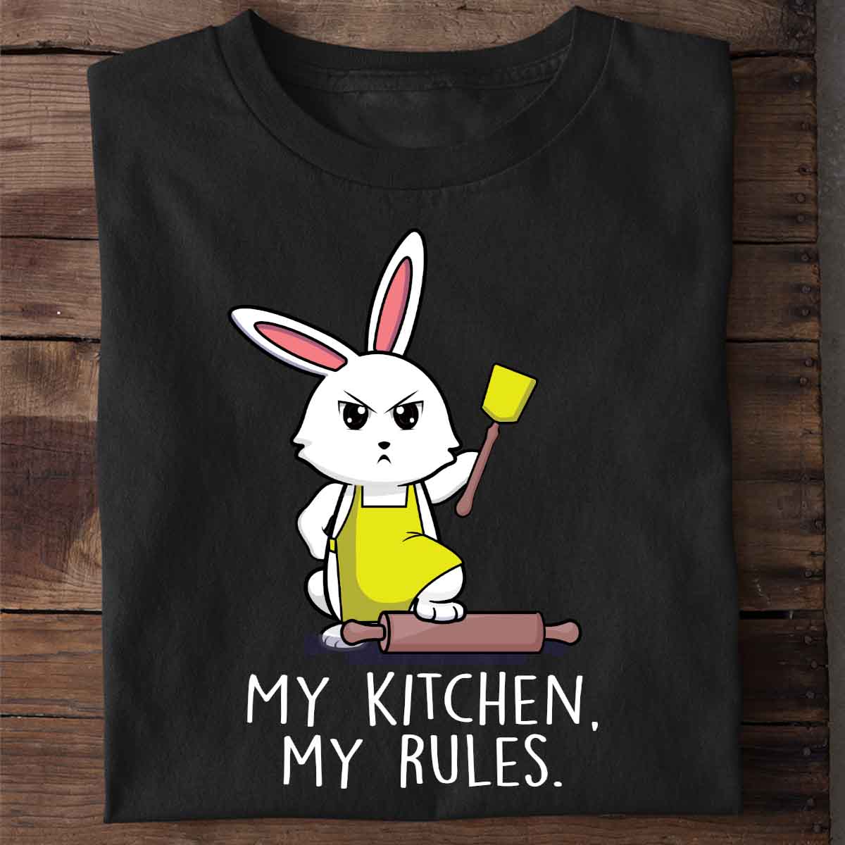 Rabbit Print Short-sleeved Team Fabrics