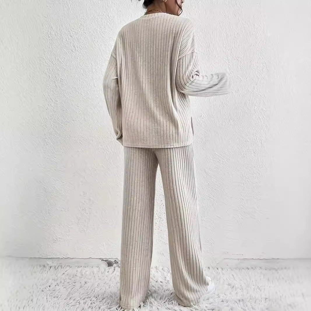 Simple Style Thread Shoulder Casual Suit