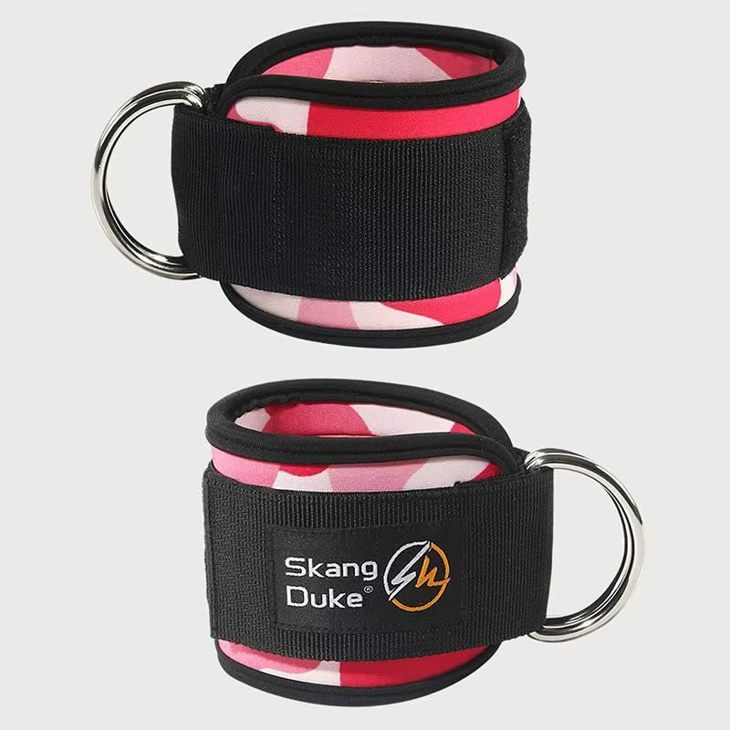 1/2PCS Padded Ankle Straps Ankle Straps for Cable Machines D-Ring Comfortable Gym Pulley Anklet Fitness Anklet for Gym Pulley