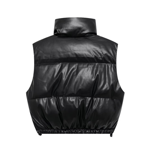 Fashion Short Waistcoat Cotton-padded Coat Women