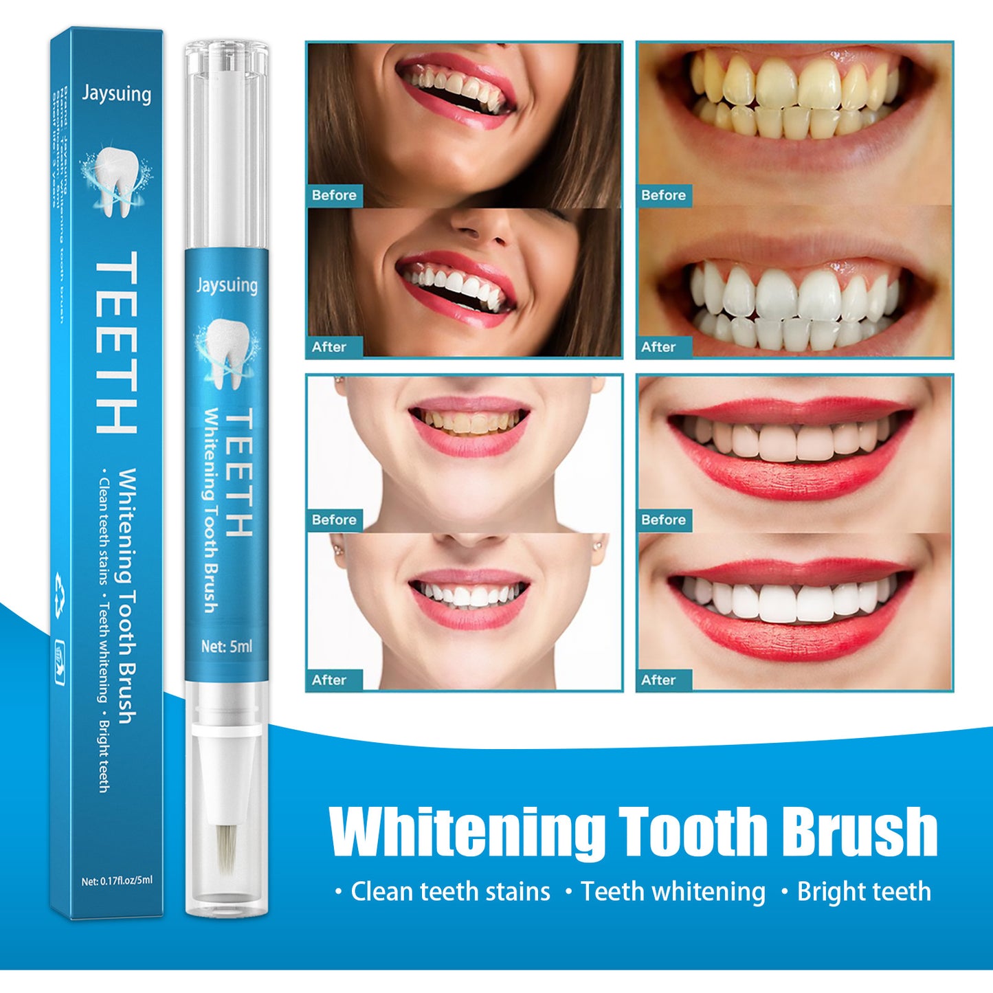 Teeth White Pen Oral Cleaning Beautiful Tooth Brightening