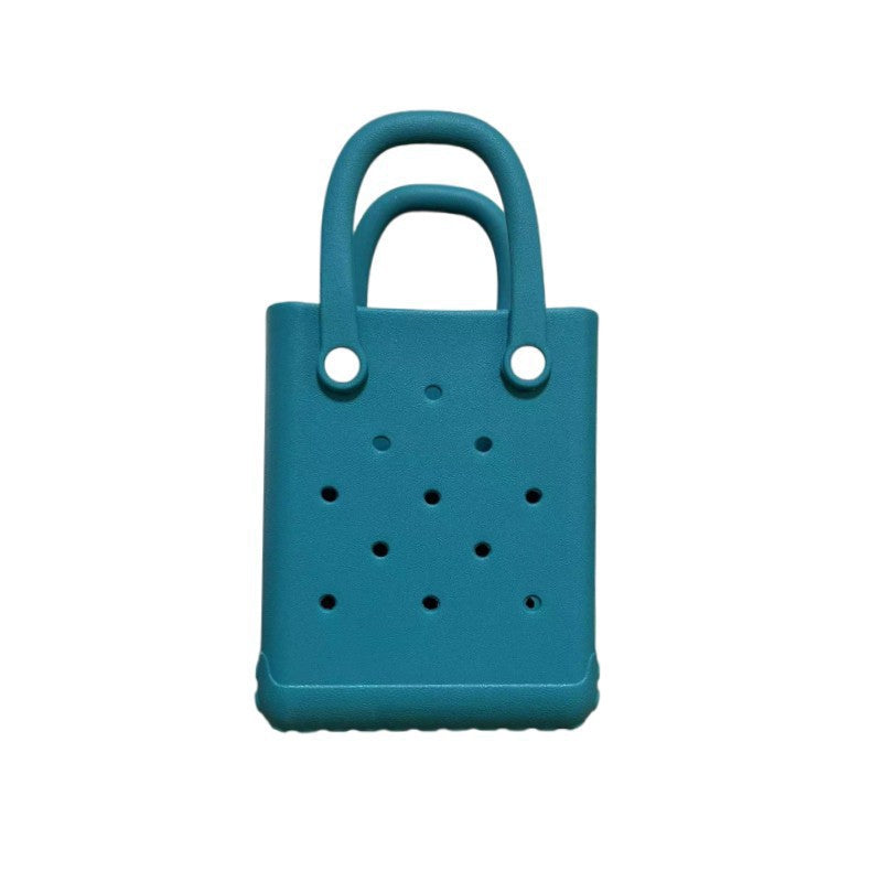 DIY Hole Beach Vacation Bag Women's Simple Handbag