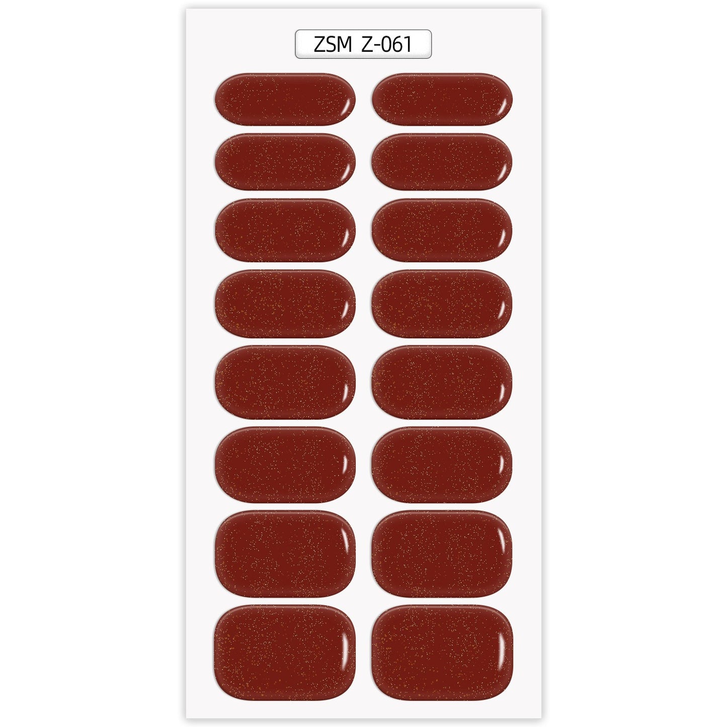 Waterproof Anti-overflow Semi-curing Gel Nail Stickers