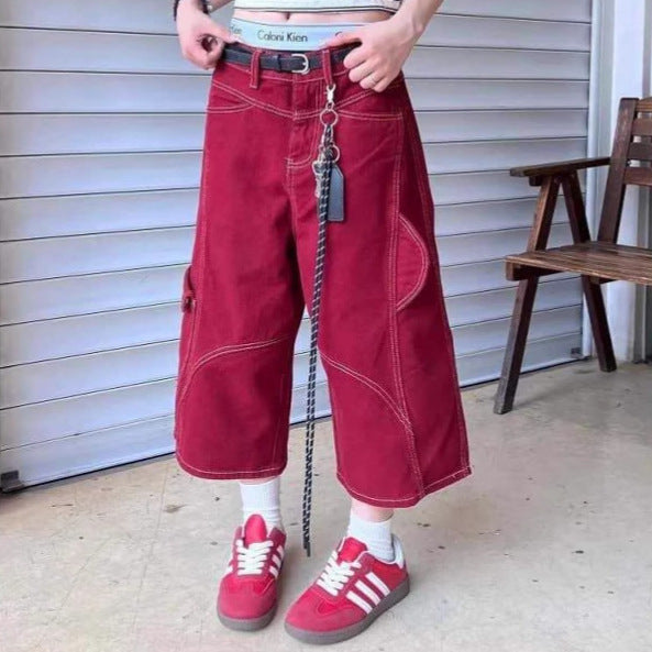 New Womens Relaxed-fi Casual Stylish Versatile And Vintage Pants