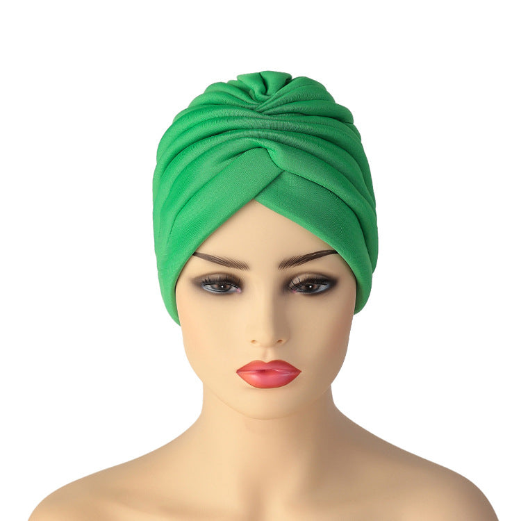 Spring New Space Layer Muslim Indian Baotou Hat