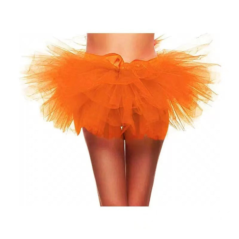Gauze Skirt Performance Five-layer Skirt