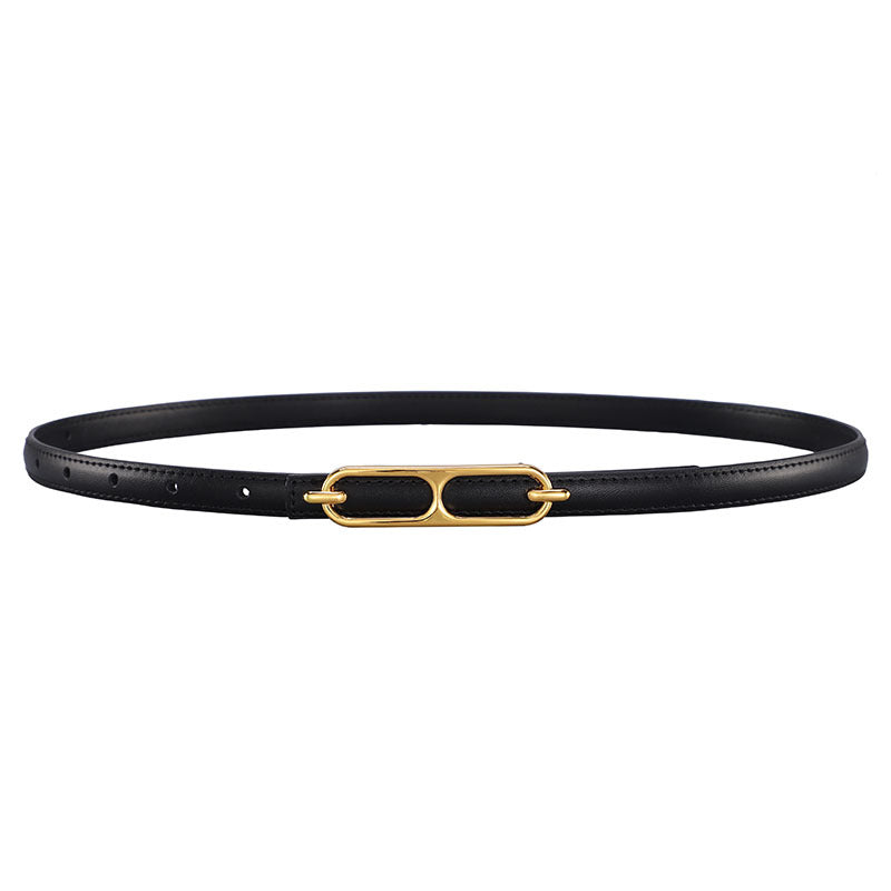All-match Suit Waist-tight Dress Decoration Geometric Belt